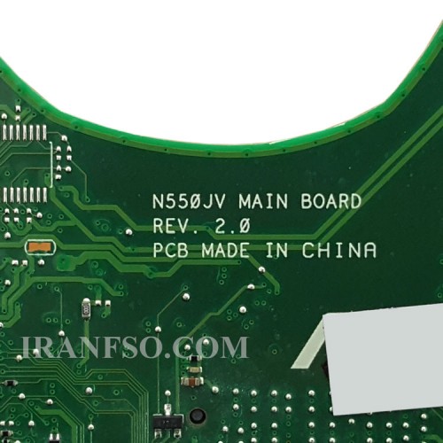 مادربرد لپ تاپ ایسوس N550JV-N550JK CPU-I7-4700 VGA-2GB_GPU-GT750M گرافیک دار