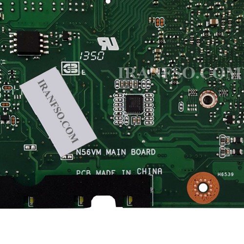 مادربرد لپ تاپ ایسوس N56VM HM76 2GB گرافیک دار