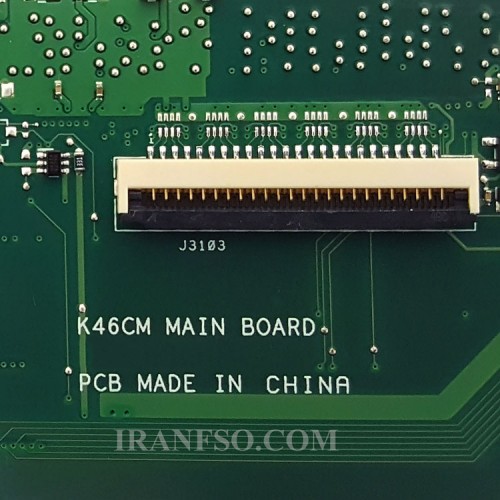 مادربرد لپ تاپ ایسوس K46CM CPU-Pentium HM65 گرافیک دار