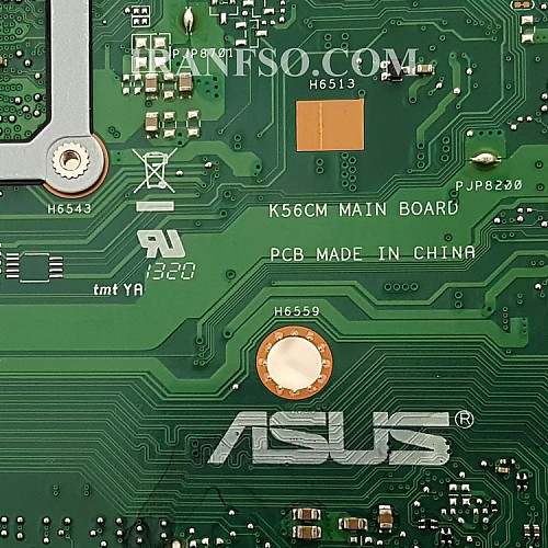 مادربرد لپ تاپ ایسوس K56CM-S550C-S56C HM76 CPU-I3-3 2GB گرافیک دار