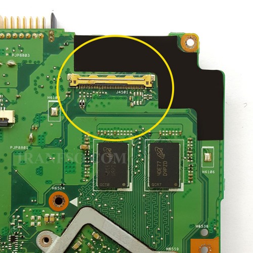 مادربرد لپ تاپ ایسوس X550LD CPU-I5-4_LED 40Pin_VGA-2GB گرافیک دار-مشابه X550LC