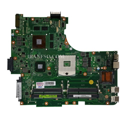 مادربرد لپ تاپ ایسوس N53SV HM65_VGA-2GB 4Slot گرافیک دار