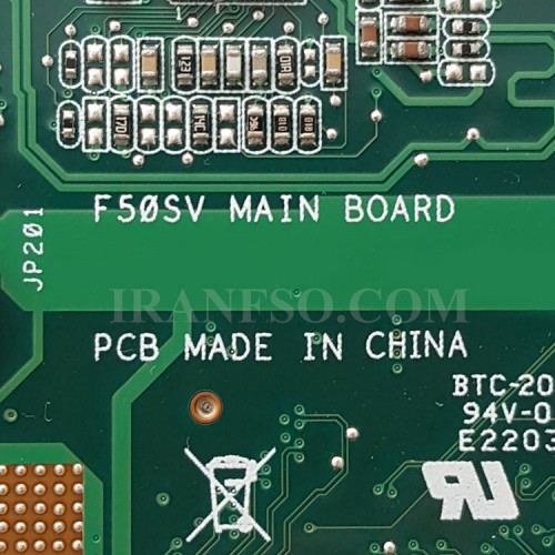 مادربرد لپ تاپ ایسوس F50SV گرافیک دار
