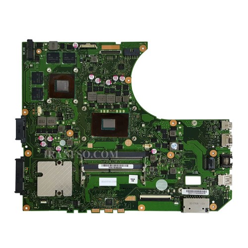 مادربرد لپ تاپ ایسوس VivoBook Pro N552VW CPU-I7-6700HQ گرافیک دار