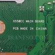 مادربرد لپ تاپ ایسوس X550CC_CPU-I5-3_LED-40Pin_4GB-2GB گرافیک دار-مشابه X550EP