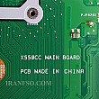مادربرد لپ تاپ ایسوس X550CC CPU-I7 HM76 LED 40Pin 4GB-2GB گرافیک دار