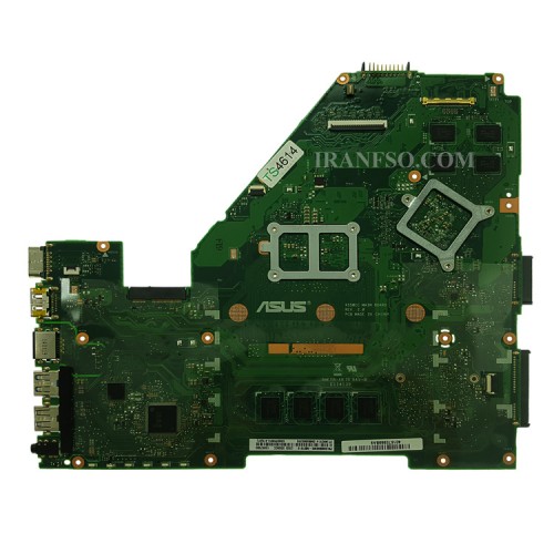 مادربرد لپ تاپ ایسوس X550CC CPU-I3-3_40Pin_ RAM-4GB_VGA-2GB گرافیک دار-مشابه x550EP