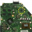مادربرد لپ تاپ ایسوس X550CC CPU-I3-3_40Pin_ RAM-4GB_VGA-2GB گرافیک دار-مشابه x550EP