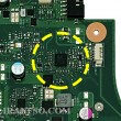 مادربرد لپ تاپ ایسوس X450LD CPU-I7-4_LVDS-40Pin_Ram-4G_VGA-2G گرافیک دار