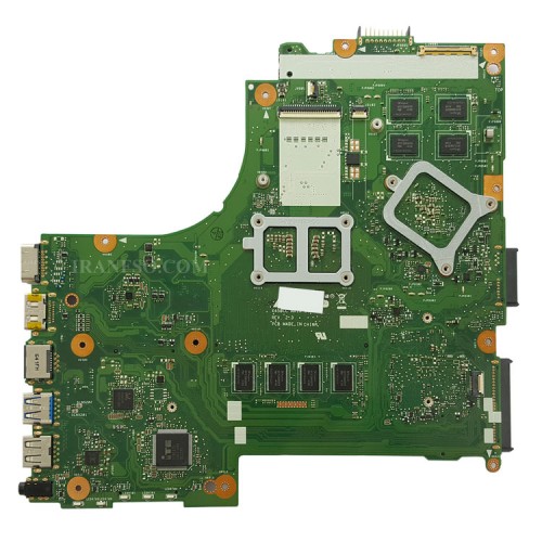 مادربرد لپ تاپ ایسوس X450CC CPU-I5-3_LVDS-40Pin_2GB-2GB گرافیک دار-مشابه X450EP