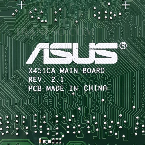 مادربرد لپ تاپ ایسوس X451CA_CPU-Pentium بدون گرافیک