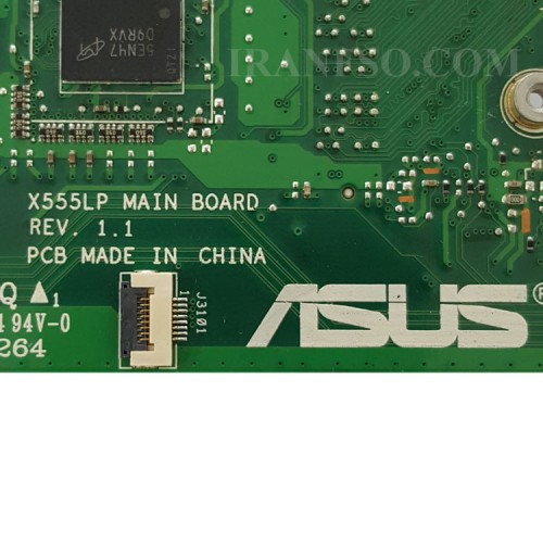 مادربرد لپ تاپ ایسوس X555LP-A555-K555-X554L_I5-5200U_Rev 1.1 EDP-30Pin 4GB-2GB گرافیک دار