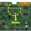 مادربرد لپ تاپ ایسوس X555LP-A555-K555-X554L CPU-I7-5_Rev 1.1 40Pin 4GB-2GB گرافیک دار