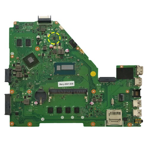 مادربرد لپ تاپ ایسوس X550LD CPU-I5-4 LED 40Pin 4GB-2GB گرافیک دار