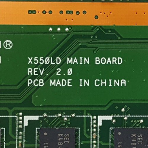 مادربرد لپ تاپ ایسوس X550LC CPU-I3 4GB گرافیک دار