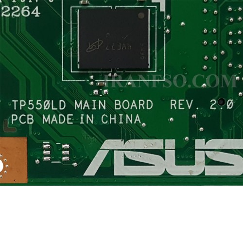 مادربرد لپ تاپ ایسوس TP550LD CPU-I3-4 4GB گرافیک دار