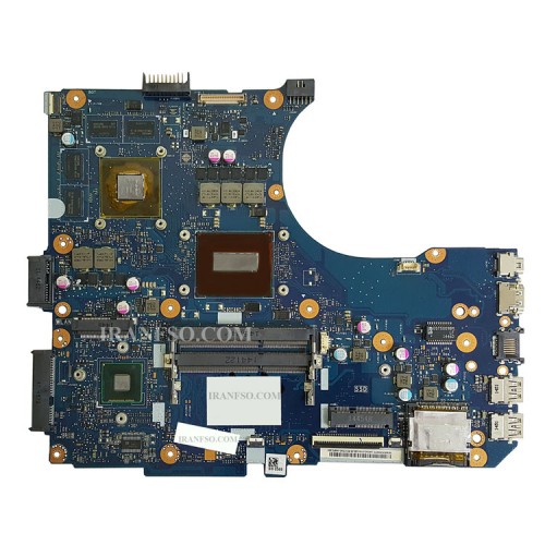 مادربرد لپ تاپ ایسوس N551JK CPU-I7-4710HQ 4GB گرافیک دار