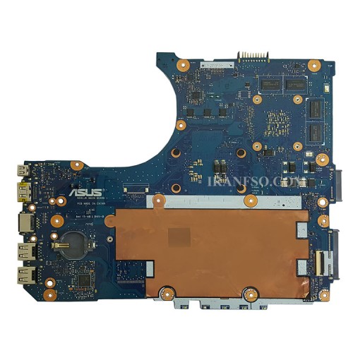 مادربرد لپ تاپ ایسوس N551JK CPU-I7-4710HQ 4GB گرافیک دار