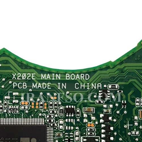 مادربرد لپ تاپ ایسوس X202E CPU-Pentium 2GB گرافیک اینتلی
