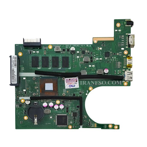 مادربرد لپ تاپ ایسوس X200MA CPU-Celeron-N2830 RAM-2GB گرافیک اینتلی