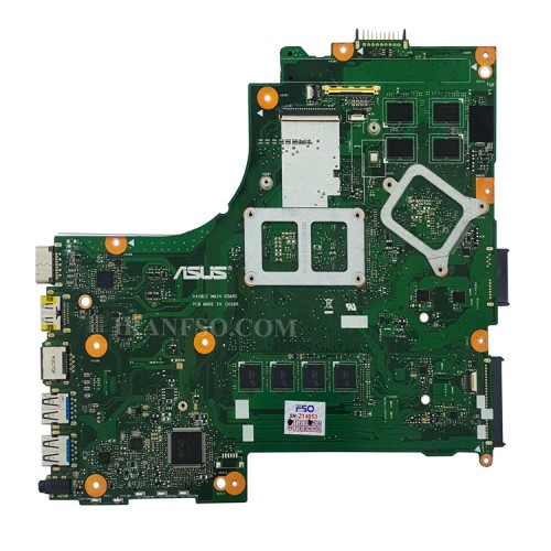 مادربرد لپ تاپ ایسوس X450LC CPU-I7-4_LED-40Pin_Ram-4GB_VGA-2GB گرافیک دار
