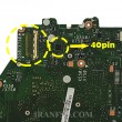 مادربرد لپ تاپ ایسوس X550ZE-K550Z_CPU-FX7600P_LVDS-40Pin_VGA-2GB گرافیک دار