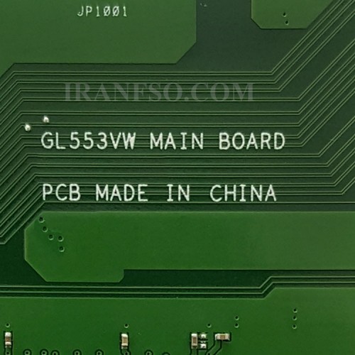 مادربرد لپ تاپ ایسوس ROG GL553VW CPU-I5-6300HQ GTX960M گرافیک دار