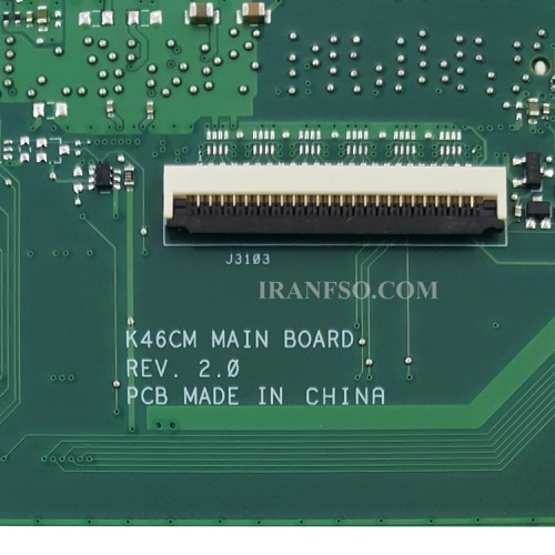 مادربرد لپ تاپ ایسوس K46CM CPU-I7-3 گرافیک دار