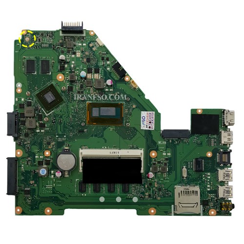 مادربرد لپ تاپ ایسوس X550LD_CPU-I7-4_30Pin_4GB-2GB گرافیک دار-مشابه X550LC