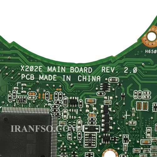 مادربرد لپ تاپ ایسوس VivoBook X202E CPU-Celeron_Ram-2GB گرافیک اینتلی-تعمیری