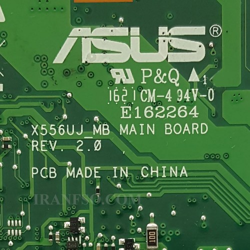 مادربرد لپ تاپ ایسوس X556UJ-K556U-F556_CPU-I7-6500U_Rev2.0_RAM-4GB بدون گرافیک