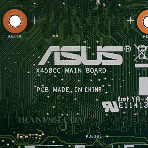 مادربرد لپ تاپ ایسوس X450CC CPU-I7-3_GPU-720M_40Pin 2GB-2GB گرافیک دار-مشابه X450EP