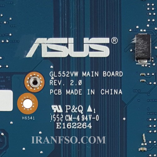 مادربرد لپ تاپ ایسوس ROG GL552VW CPU-I7-6700HQ_LED-Flat 30Pin_VGA-2GB گرافیک دار