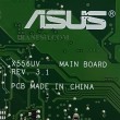 مادربرد لپ تاپ ایسوس X556UV-K556U-F556_I5-6200U_Rev 3.1 8GB-2GB گرافیک دار