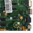مادربرد لپ تاپ ایسوس X455LG-X455LJ-X455LD_CPU-I5-5_LED-30Pin_Ram-4GB_VGA-2GB گرافیک دار