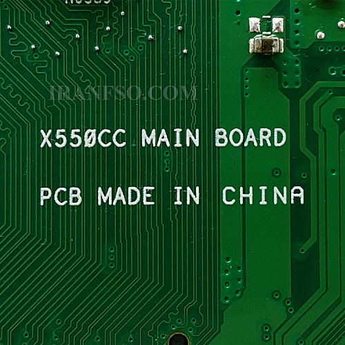 مادربرد لپ تاپ ایسوس X550CC_CPU-I3-3 LED-40Pin_Ram-4GB بدون گرافیک-مشابه X550EP