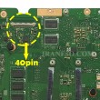 مادربرد لپ تاپ ایسوس X555LD-A555-K555-X554L_CPU-I3-4_Rev 2.0_40Pin_4GB-2GB گرافیک دار