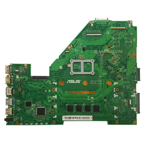 مادربرد لپ تاپ ایسوس X550CC CPU-I5-3_LED-40Pin_Ram-4GB بدون گرافیک-مشابه X550EP