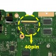 مادربرد لپ تاپ ایسوس X555LD-A555-K555-X554L I5-4_LVDS-40Pin 4GB-2GB گرافیک دار-تعمیری