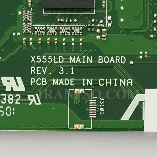 مادربرد لپ تاپ ایسوس X555LD-A555-K555-X554L I5-4_LVDS-40Pin 4GB-2GB گرافیک دار-تعمیری