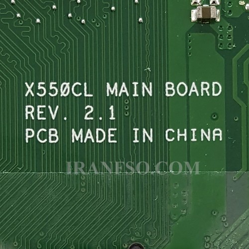 مادربرد لپ تاپ ایسوس X550CL-X550CC_CPU-Pentium_40Pin 4GB-1GB گرافیک دار-مشابه X550EP