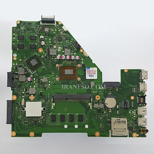 مادربرد لپ تاپ ایسوس X550CC_CPU-I5-3_LED-40Pin 2GB-2GB گرافیک دار-مشابه X550EP