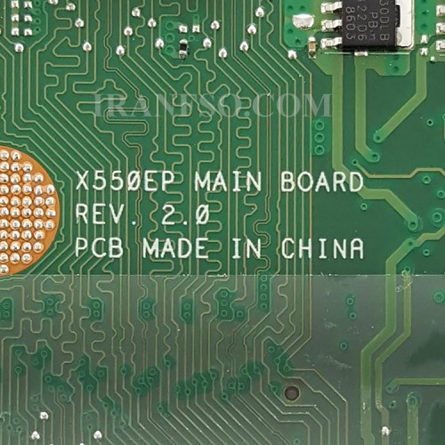 مادربرد لپ تاپ ایسوس X550EP_CPU-AMD-E1-2500_Ram-2GB بدون گرافیک-مشابه X550CC
