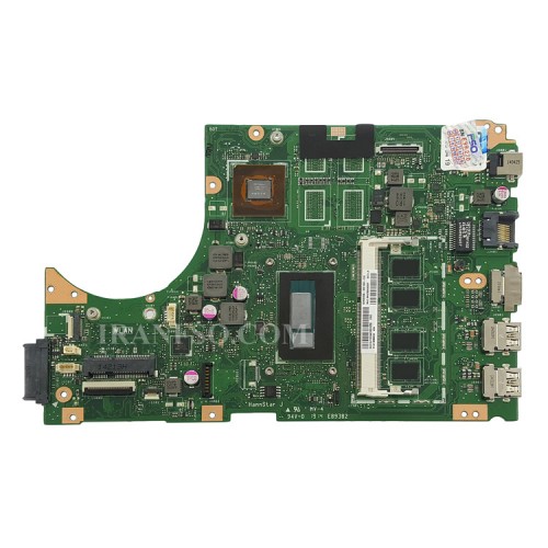 مادربرد لپ تاپ ایسوس S451LN CPU-I5-4_Rev 2.0 4GB-2GB گرافیک دار