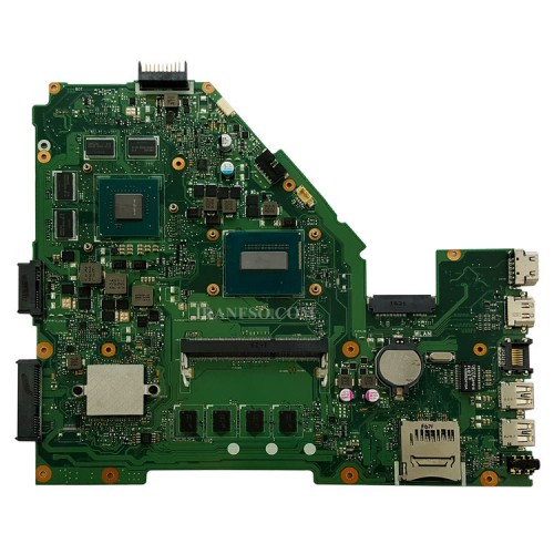 مادربرد لپ تاپ ایسوس X550JX CPU-I5-4_EDP-30Pin 4GB-2GB گرافیک دار