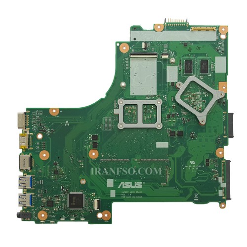 مادربرد لپ تاپ ایسوس X450EP_E1-2100U_Rev 2.0_40Pin 2GB-2GB گرافیک دار-مشابه X450CC