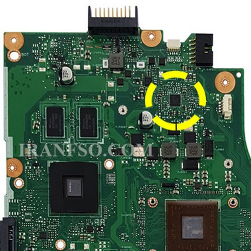 مادربرد لپ تاپ ایسوس X450EP_A4-5000_Rev 2.0_40Pin 2GB-2GB گرافیک دار-مشابه X450CC