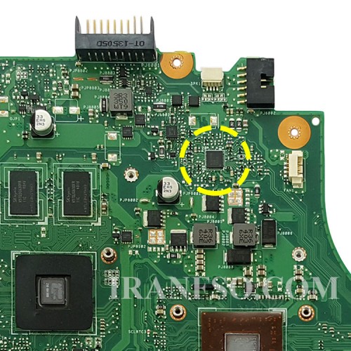 مادربرد لپ تاپ ایسوس X450EP_A4-5000_Rev 2.0_40Pin_2GB گرافیک دار-مشابه X450CC