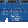 مادربرد لپ تاپ ایسوس ROG N501VW-G501 CPU-I7-6700HQ_Ram-8GB_VGA-2GB گرافیک دار