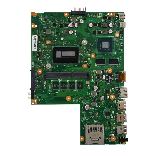 مادربرد لپ تاپ ایسوس X540LJ CPU-I3-5005U_Ram-4GB_VGA-1GB گرافیک دار